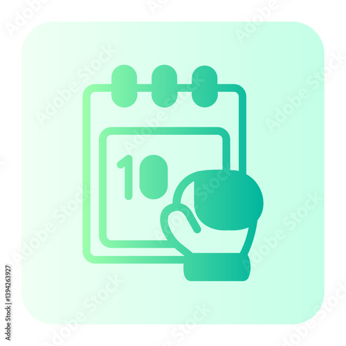 calendar gradient icon
