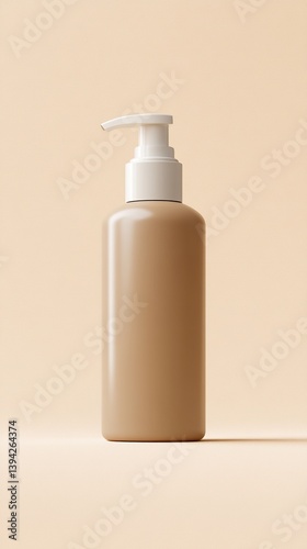 A minimalist studio shot of...
