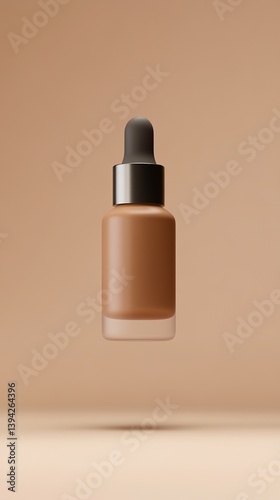 A floating cosmetic foundat...