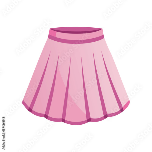 Kids dressed on vector art illustration 