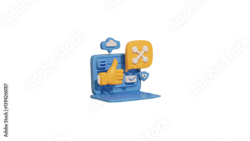 A cloudy error symbol, perfect for tech, downtime notices, or whimsical problem visuals.