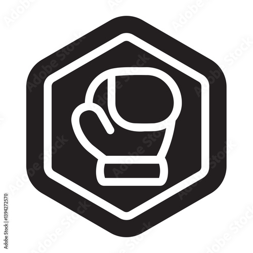 Badge  glyph icon