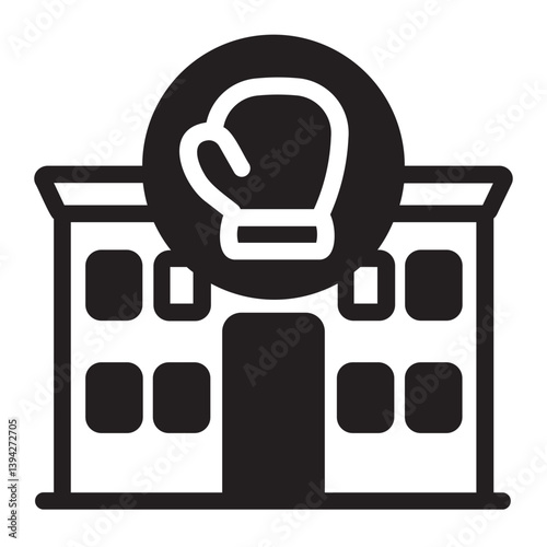 club glyph icon