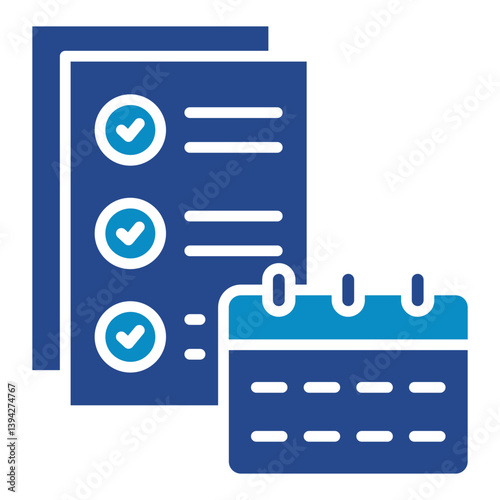 Task Prioritization Icon Element For Design