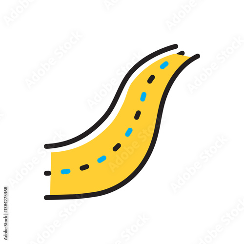 Multi color icon for way