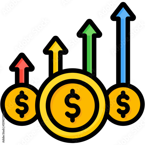 Increase Profit Icon