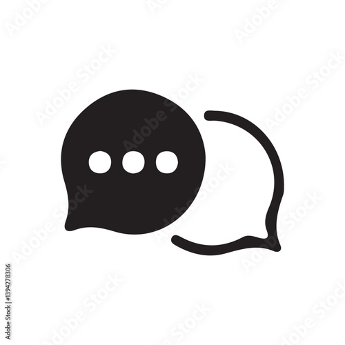 Comment, Chat icon. skull and crossbones. Vector Illustration