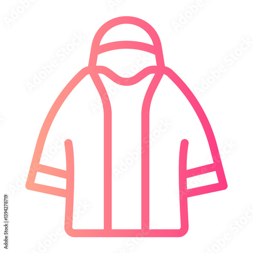Robe gradient icon
