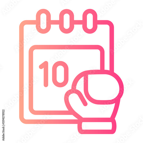 calendar gradient icon