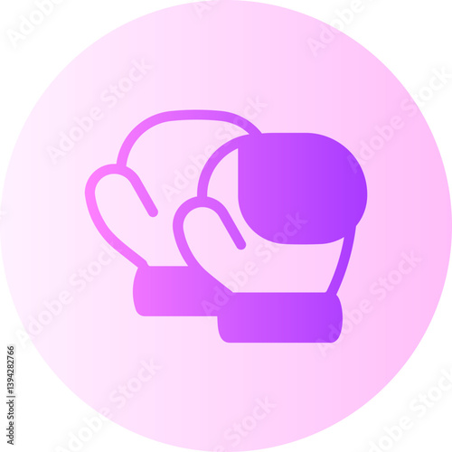 Boxing Gloves gradient icon