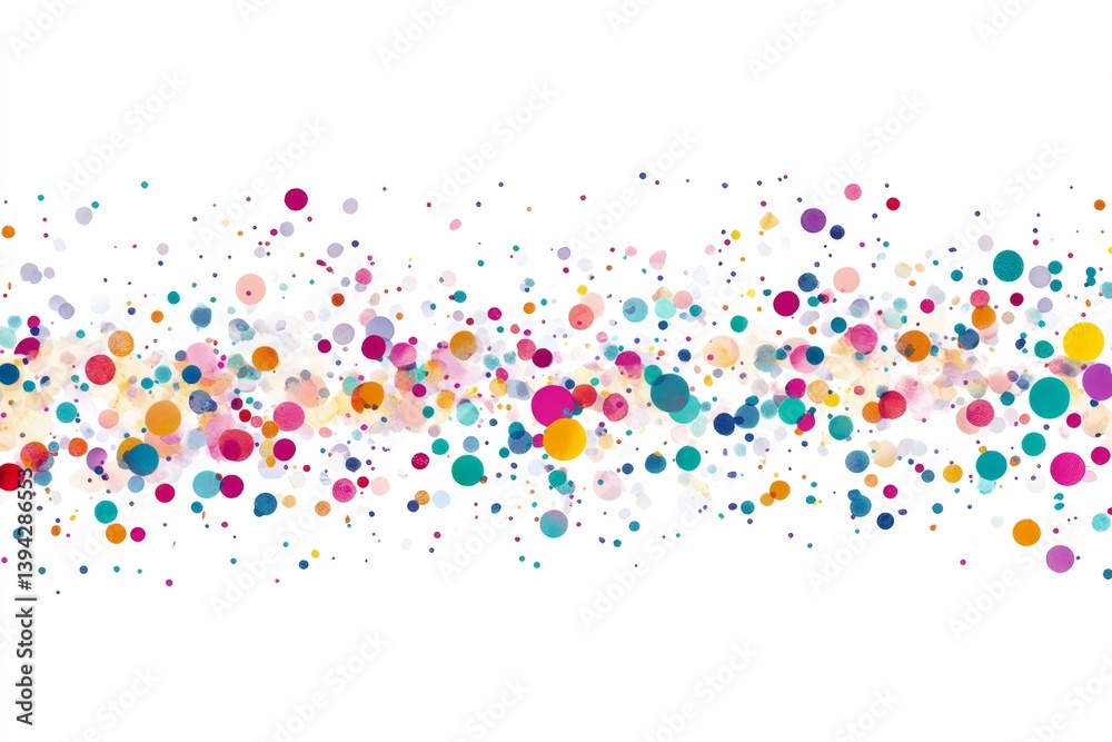 Colorful Circle Pattern Background