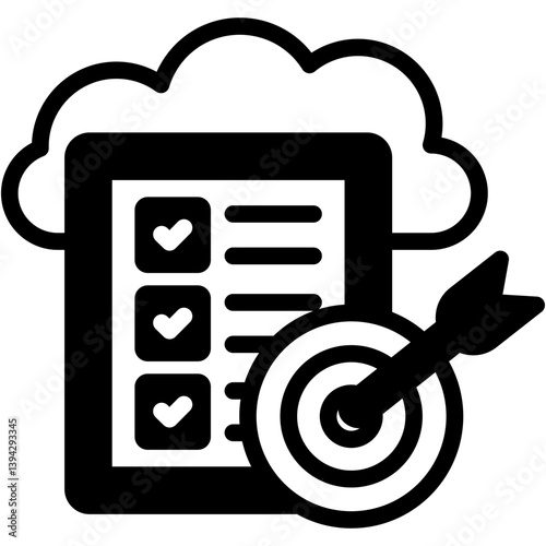 Goal Setting Icon