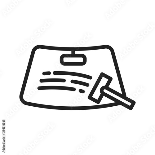 Cleaning Windshield icon vector image. Suitable for mobile apps, web apps and print media.