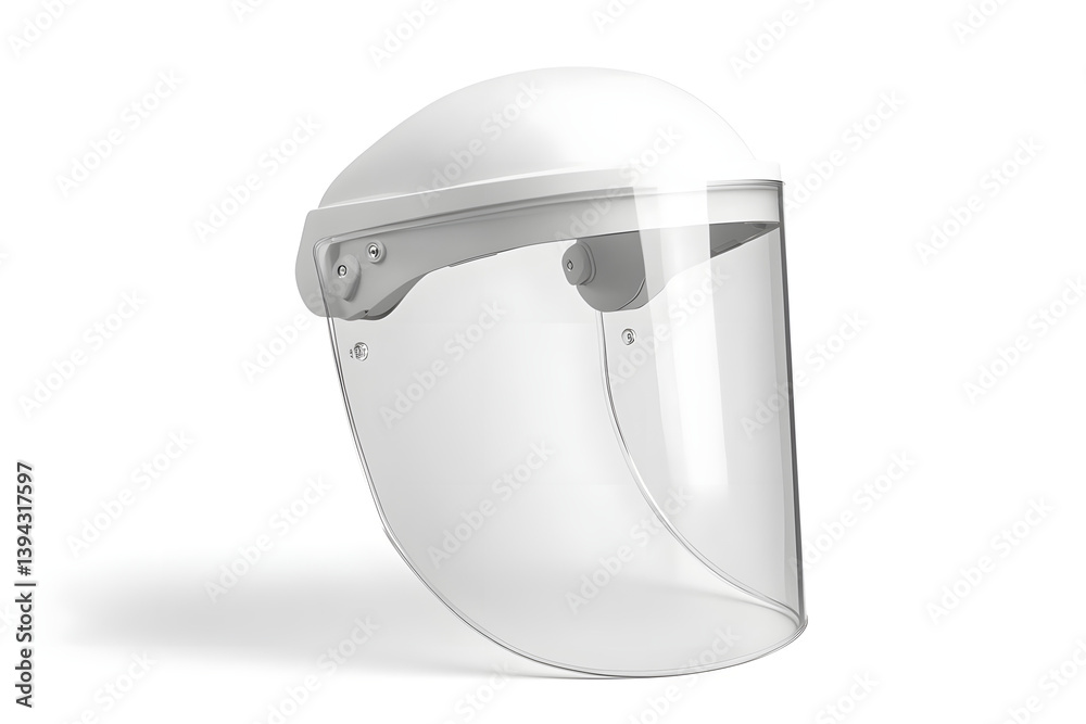 Fototapeta premium Protective Face Shield: Safety First