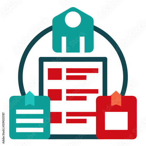 Inventory Management icon on white background
