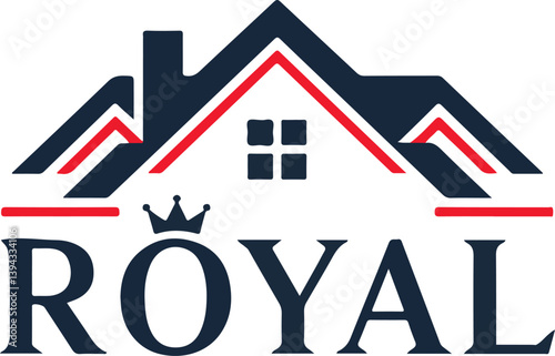 Modern Real Estate Logo for Realtors, Builders & Developers