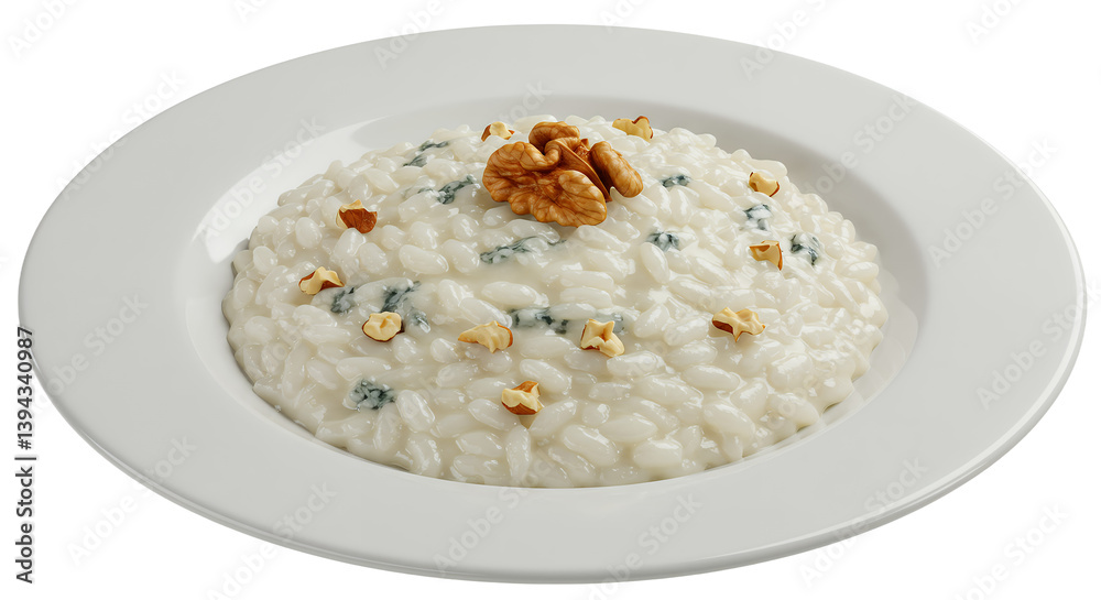 Creamy food dish with a rich texture featuring herbs and nuts Creamy food dish with a rich texture featuring herbs and nuts