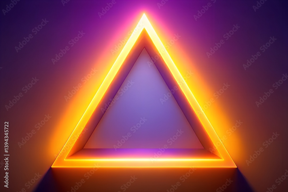 abstract triangle background
