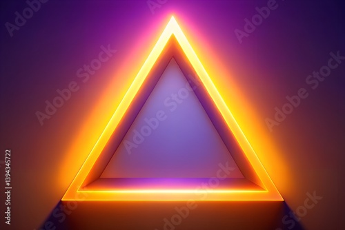 Obraz na płótnie abstract triangle background w salonie