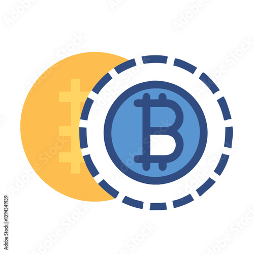  Bitcoin Coin Cryptocurrency Icon