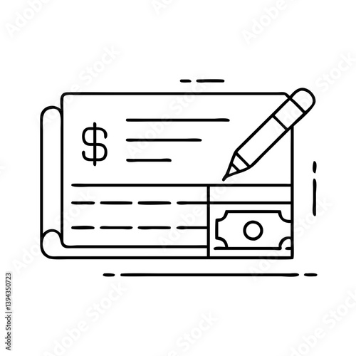checkbook icon, checkbook vector illustration-simple illustration of checkbook, perfect for checkbook logos and icons