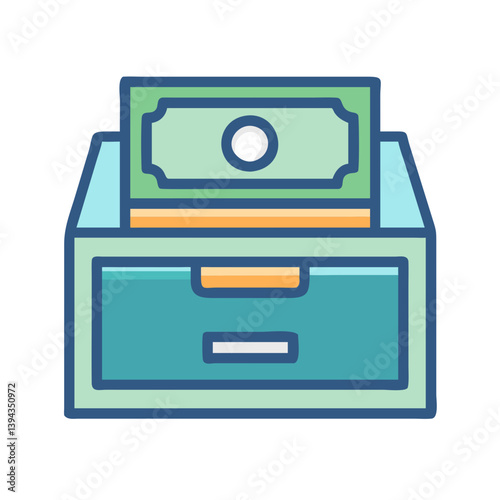  Cash Drawer Device Icon