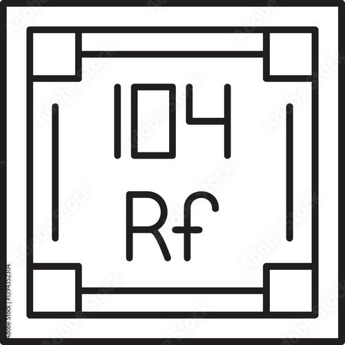 Rutherfordium icon