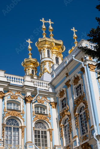Obraz na płótnie Five Domes Russian Church w salonie