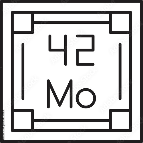 Molybdenum icon