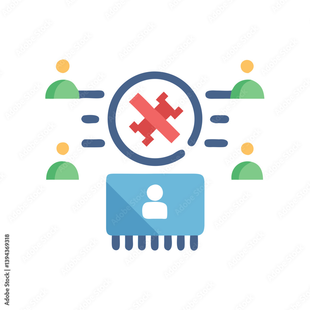 Obraz premium Comprehensive Icon for Intrusion Prevention