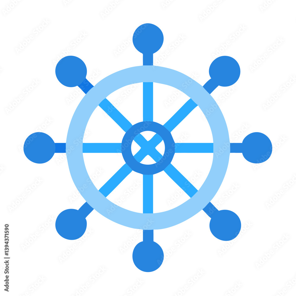 Stylish Kubernetes Icon for Developers Stylish Kubernetes Icon for Developers