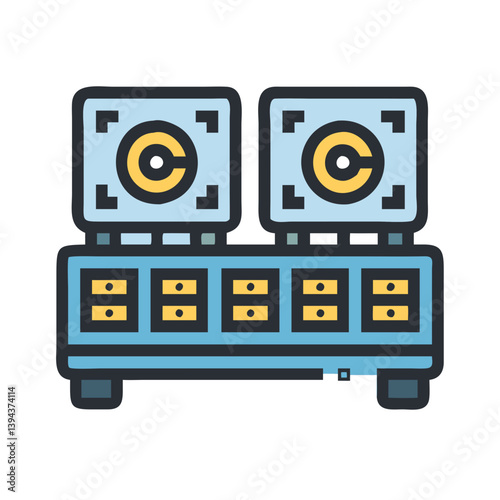  Creative Mining Rig Icon Representation