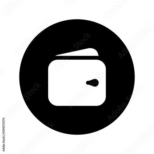 Wallet cards payment vector icon