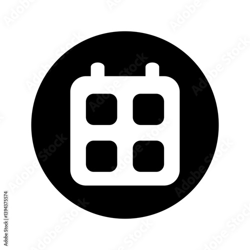 calendar icon vector illustration