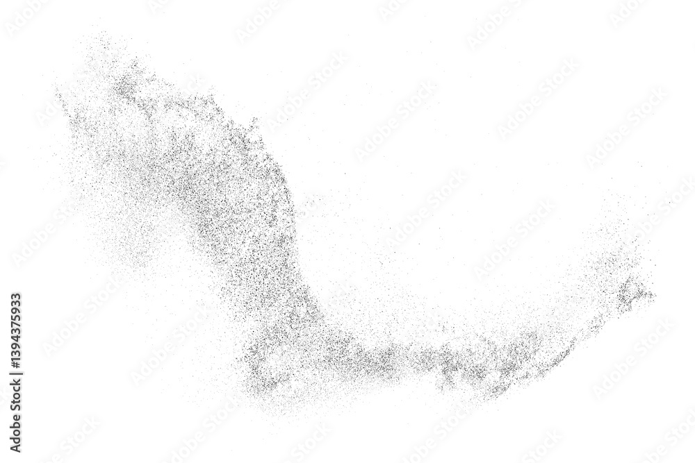 Water texture. Splash effect. Snow overlay. Drops liquid. Grunge pattern. Black explosion on transparent background. PNG format.