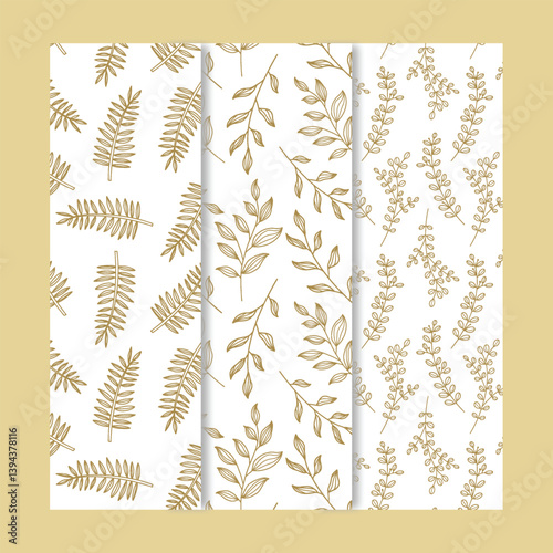 Aesthetic Plants Pattern Pack