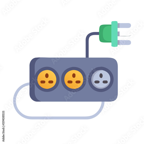  Stylish Power Extension Icon Design