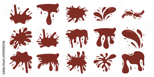 Melted Chocolate Splash