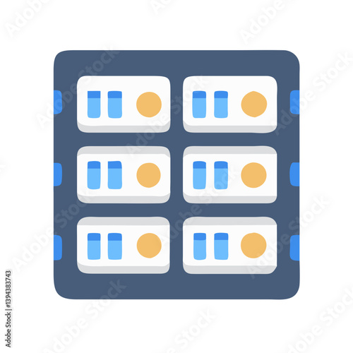  Stylish RAID Array Icon Design