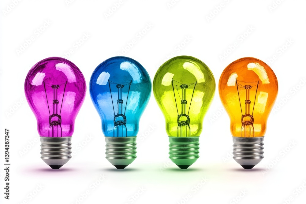 Colorful Light Bulbs: A Spectrum of Ideas Colorful Light Bulbs: A Spectrum of Ideas