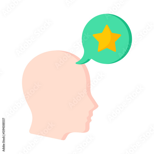 Desire Flat Icon Vector Illustration.