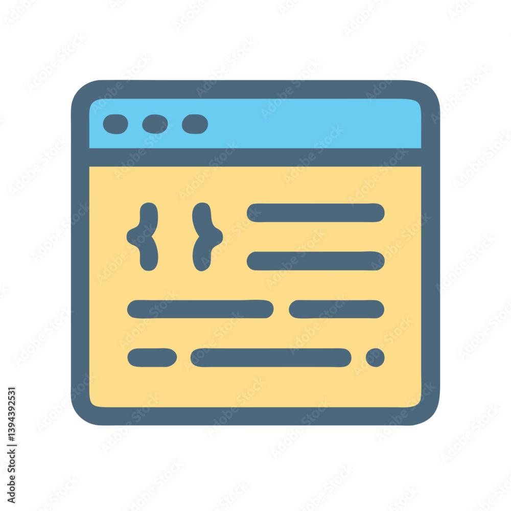 Innovative Syntax Highlighting Design Icon Innovative Syntax Highlighting Design Icon
