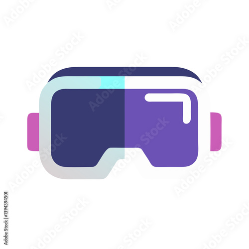  Virtual Reality Headset Technology Icon