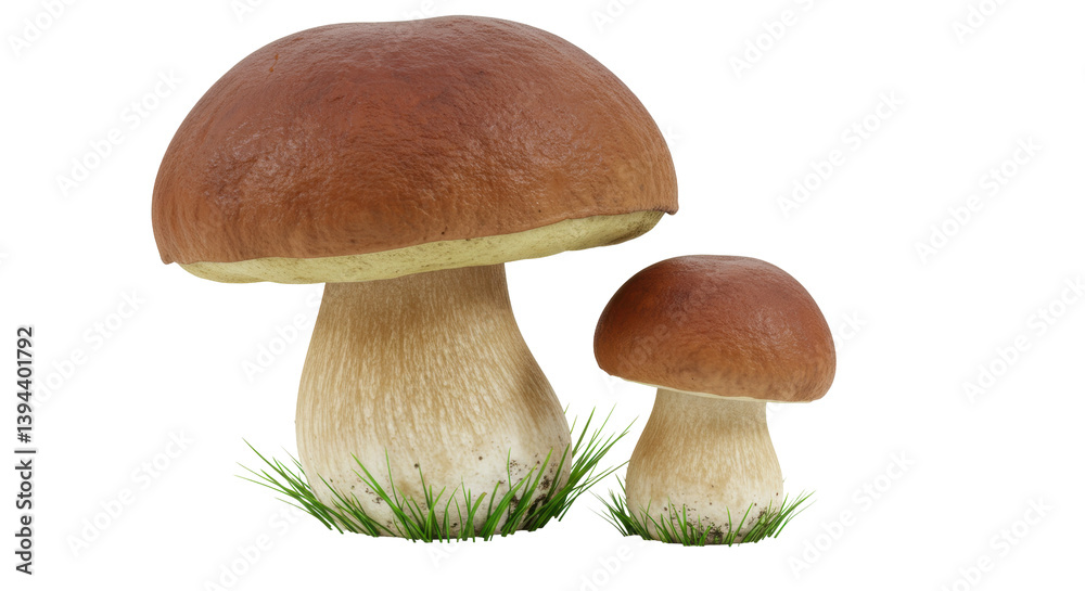 Isolated Mushrooms Isolated Mushrooms
