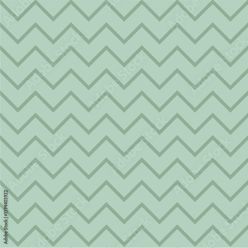Mint Green Chevron Seamless Pattern