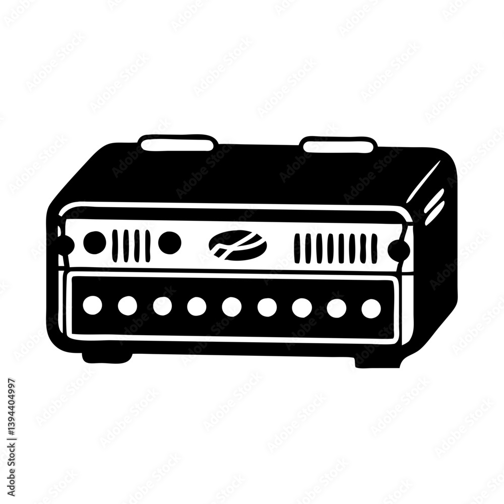 amplifier icon, amplifier line art - simple line art of amplifier, perfect for amplifier logos and icons amplifier icon, amplifier line art - simple line art of amplifier, perfect for amplifier logos and icons