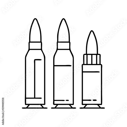 ammunition icon, ammunition vector illustration-simple illustration of ammunition, perfect for ammunition logos and icons