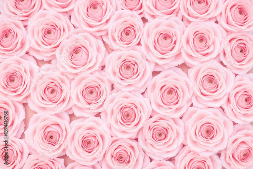bunch of pink and white roses sitting on top of a table