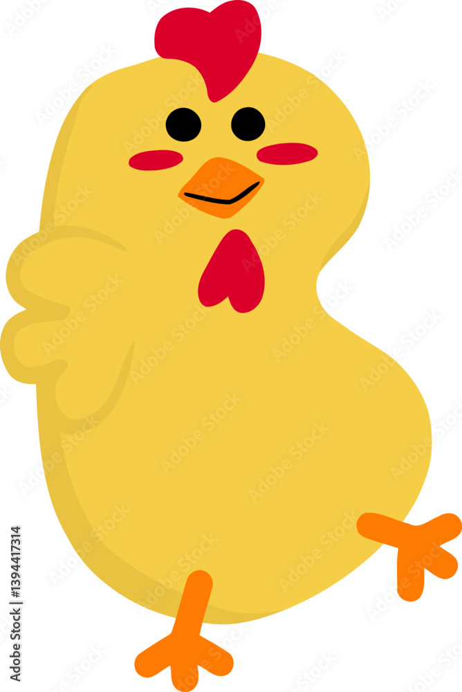 Chicken Letter Vector Element Alphabet Z Chicken Letter Vector Element Alphabet Z