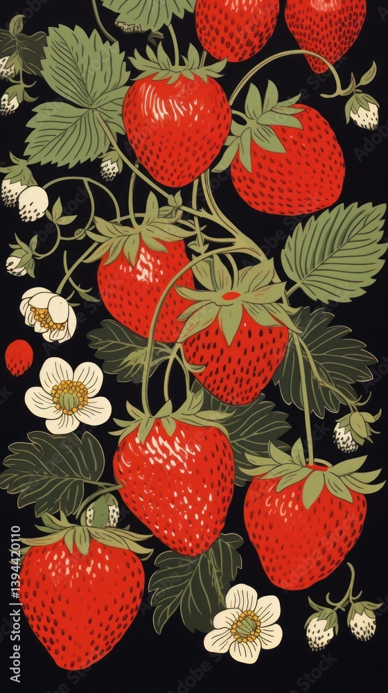 Strawberries strawberry fruit plant.
